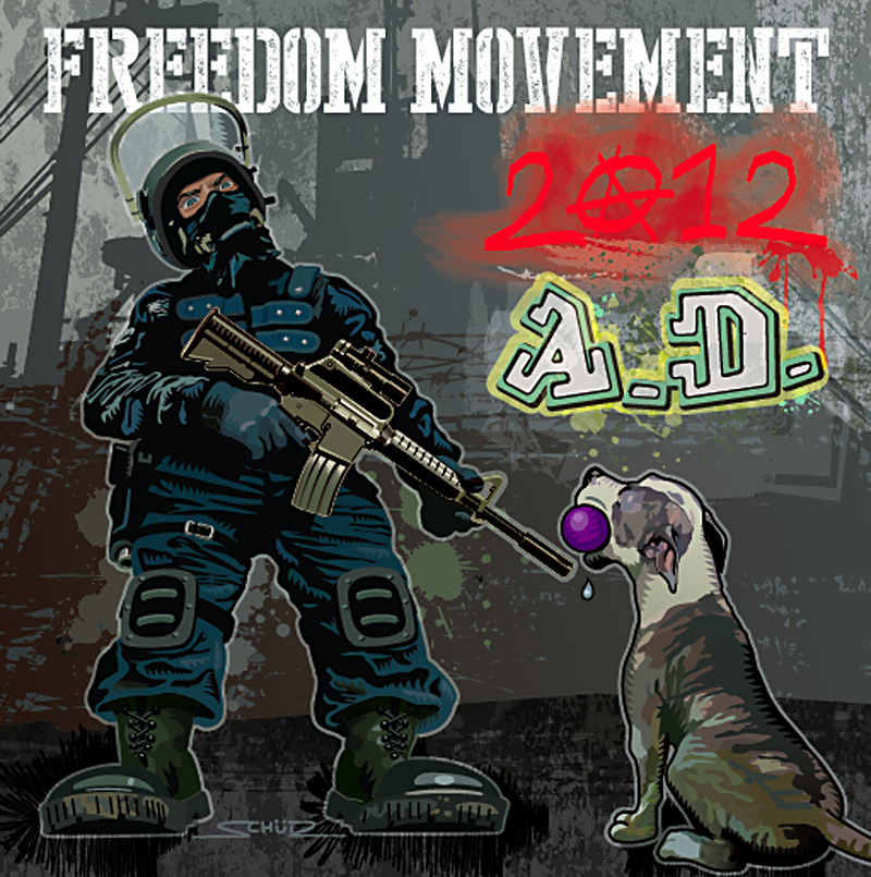 Freedom Movement 2012 A.D. Cover