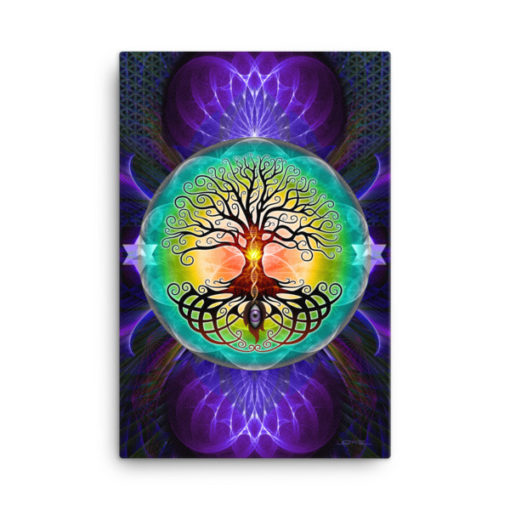 Tree Of Life - 24 x 36 Stretched Canvas