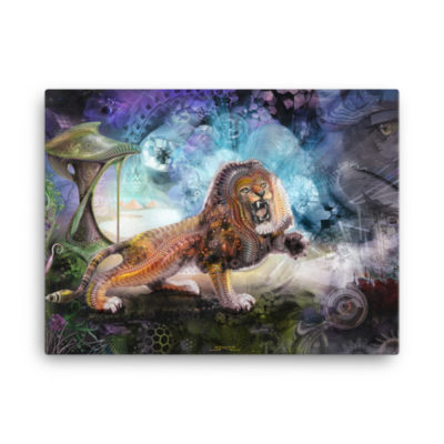 Defiant - 24 x 18 Stretched Canvas