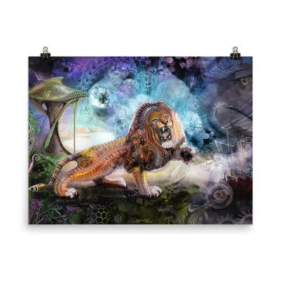 Defiant – 24 x 18 Museum-Quality, Thick, Matte Paper Poster.