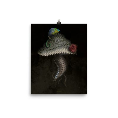 Chameleon Shroom – 8 x 10 Museum-Quality, Thick, Matte Paper Poster