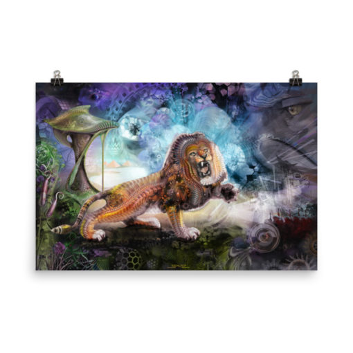 Defiant – 36 x 24 Museum-Quality, Thick, Matte Paper Poster.