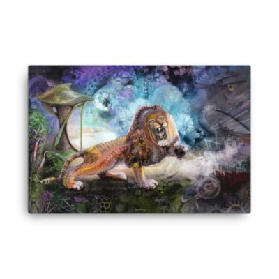 Defiant - 36 x 24 Stretched Canvas