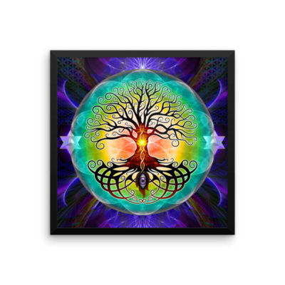 Tree Of Life - 18 x 18 Museum-Quality, Thick, Matte Paper Poster.