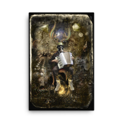 Serenade To The Universe - 24 x 36 Stretched Canvas
