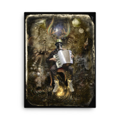 Serenade To The Universe - 18 x 24 Stretched Canvas